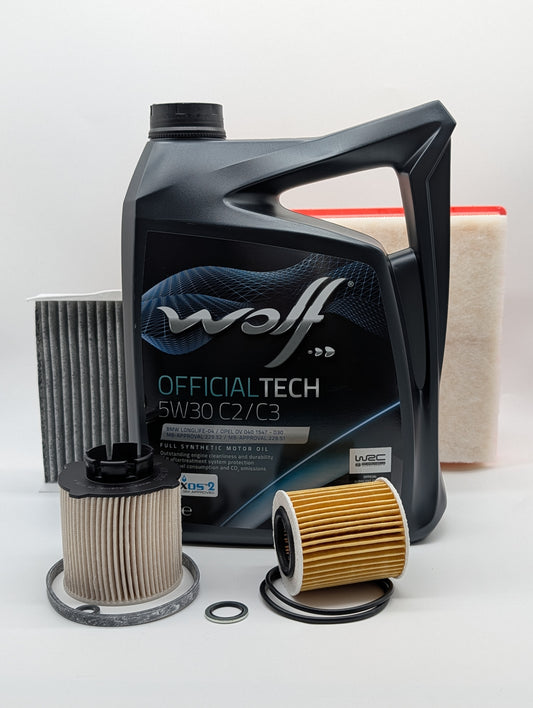 Saab service kit 9-3 Diesel 1,9 DT DTH 2010